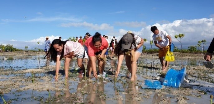 onsemi Employees plant 4,000 mangrove propagules in honor
                                       of Earth Day